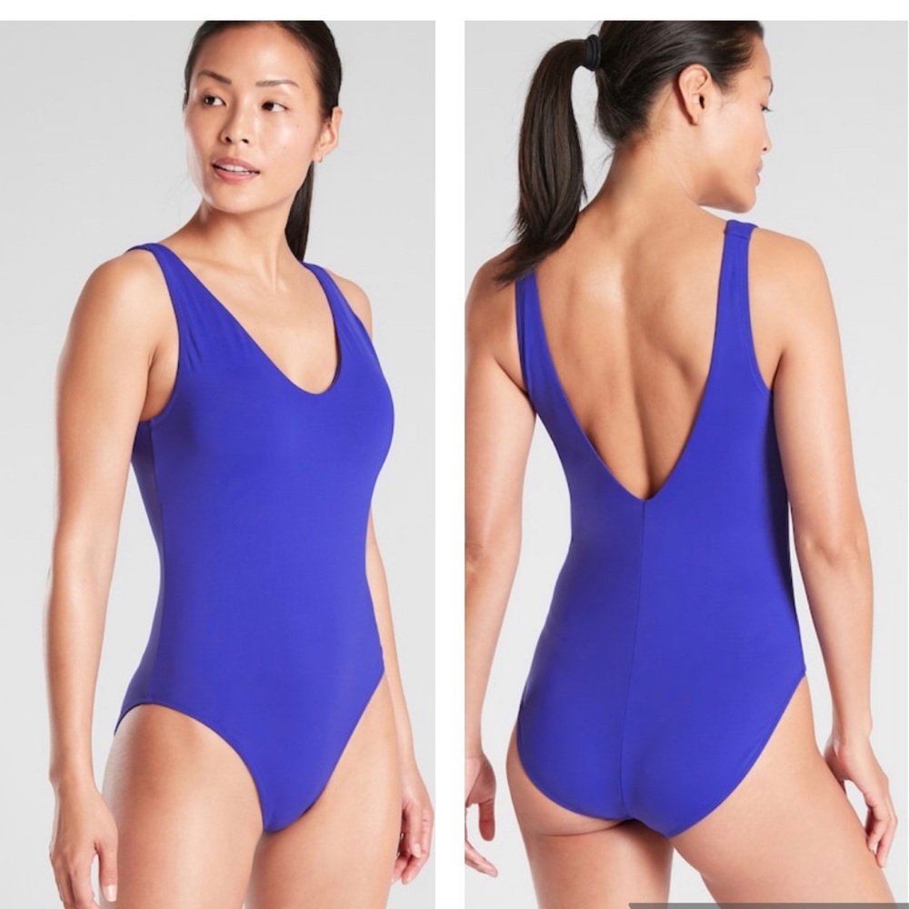 NWT ATHLETA SEYCHELLES ONE PIECE Yacht Blue